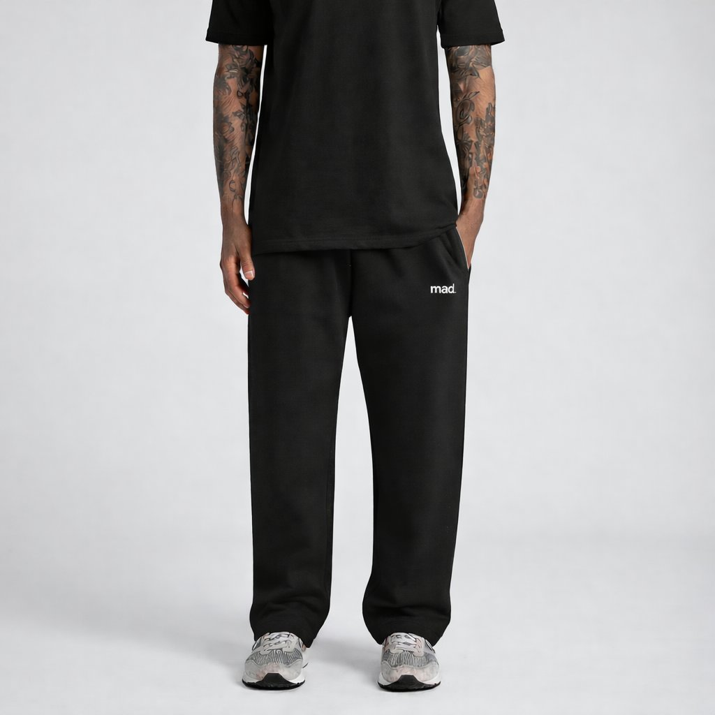 mad. capsule 001 - cuffless track pants